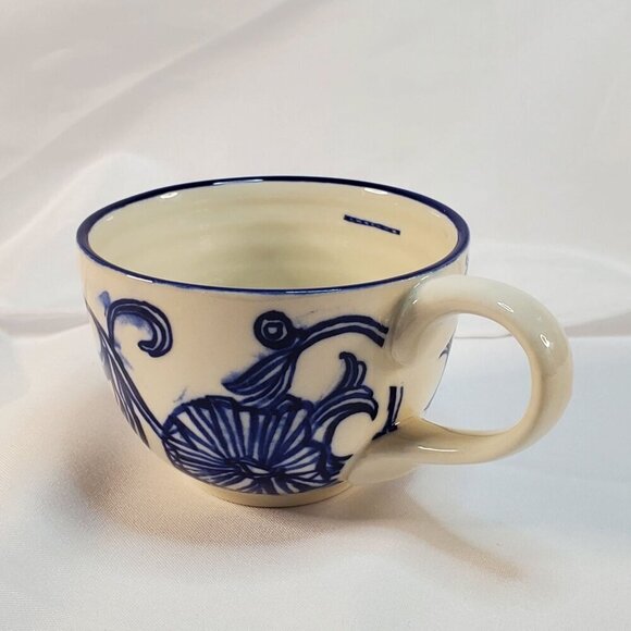 Anthropologie Ruan Hoffmann Jardin Des Plantes 1 Cup Measuring Cup - Picture 1 of 8